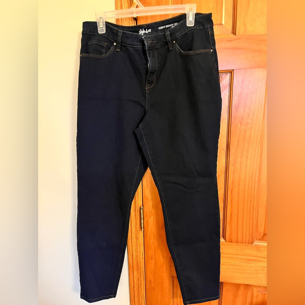 Style and Co. curvy style skinny jeans